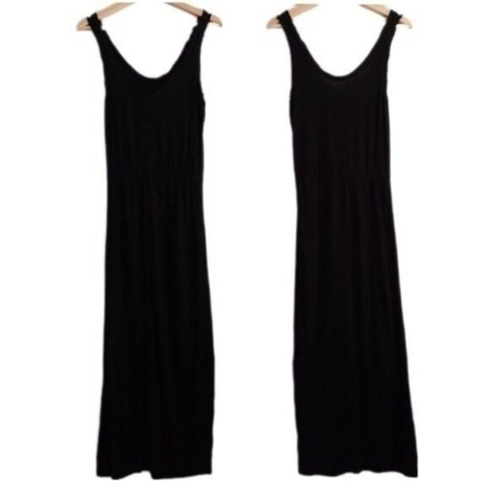 Aritzia T. BABATON Sleeveless Maxi Dress Black Sz XS